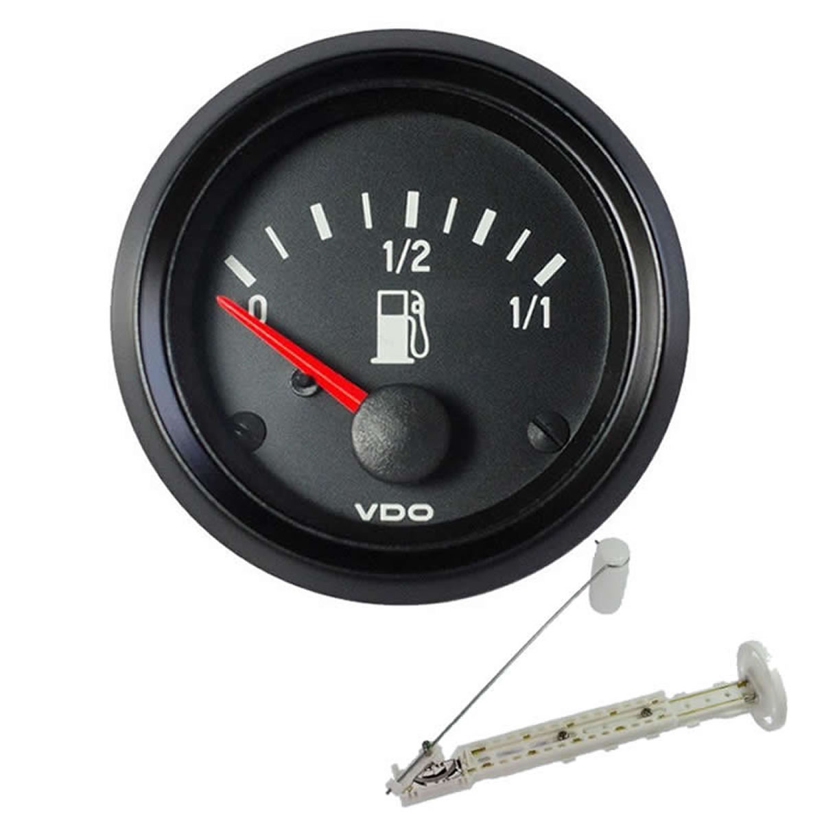 VDO Fuel level Gauge 90-0-5 Ohm 52mm 12V.html